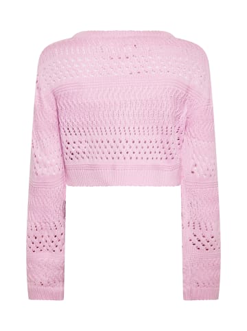 Swirly Damen Pullover in Pink