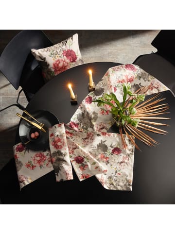 Erwin Müller Tischband in rosé-grau