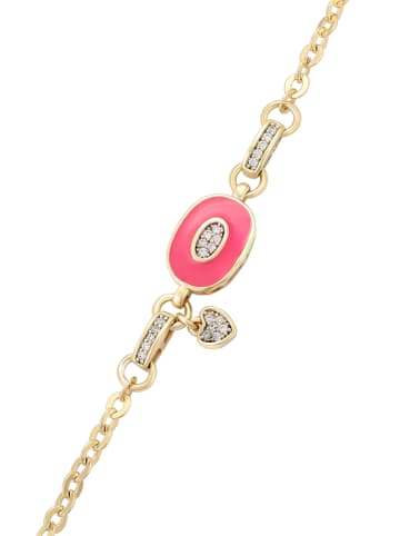 faina Women Bracelet in Gold Rose Pink