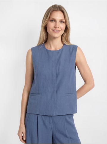 MOSS COPENHAGEN Weste Frode in blau - 0001