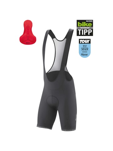 Gonso Bike Trägershorts Sitivo Bib Red in Schwarz