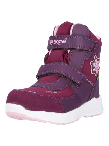 Zigzag Stiefel Stefian Kids in 4170 Prune Purple