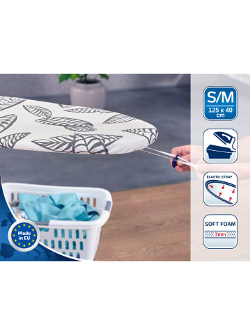 Leifheit  Bügeltischbezug Perfect Steam S/M beige grau 125,0 x 40,0 x 3,0 cm