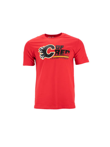 FANATICS Fanatics NHL Calgary Flames Logo kurzarm Herren T-Shirt Rot 1878MURD2HTCFL