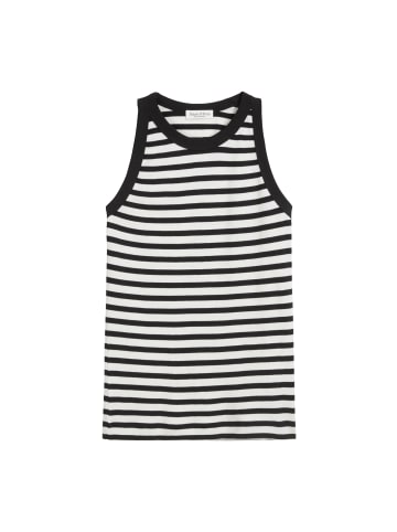 Marc O'Polo Streifen-Tanktop slim in multi/ black