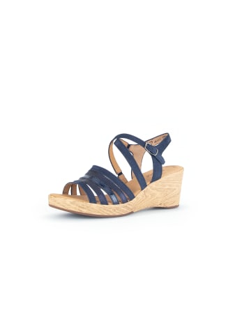 Gabor Fashion Keilsandalette in blau