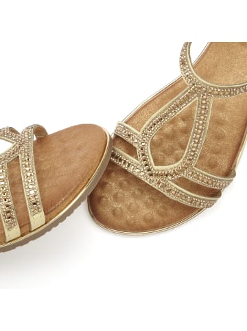 Vivance by Lascana Sandale in goldfarben