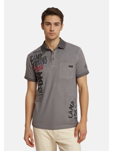 CAMP DAVID  Poloshirt 'The Craftsmen' in grün