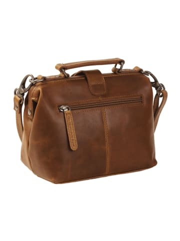 The Chesterfield Brand Wax Pull Up Doktorkoffer Leder 24 cm cognac