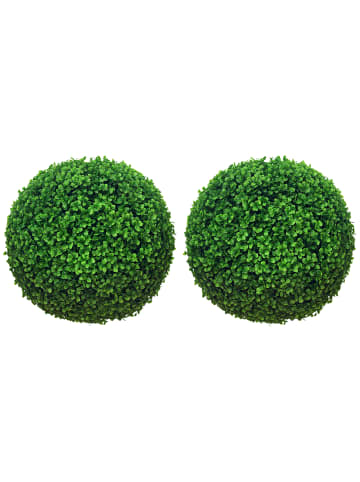 HOMCOM künstliche Pflanze-Ø40 x 40H cm-Grün