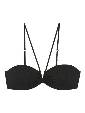 Copenhagen Studios Bandeau-Bikini-Top in schwarz