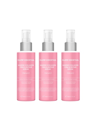Glow Cocktail Collagen Repair Serum Trio