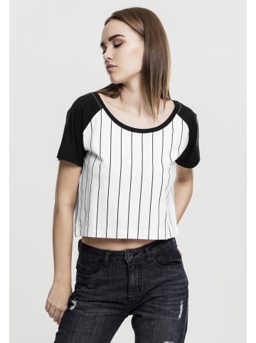 Urban Classics Cropped T-Shirts in weiß