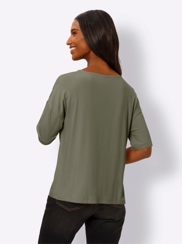 Heine Kurzarmshirt in khaki