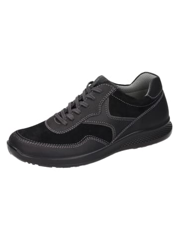 Comfortabel Schnürschuhe in schwarz