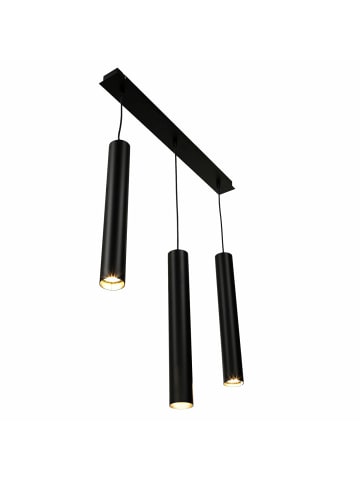 Licht-Erlebnisse Pendelleuchte (B)6.5 x (L)62 x (T)130 cm in Schwarz