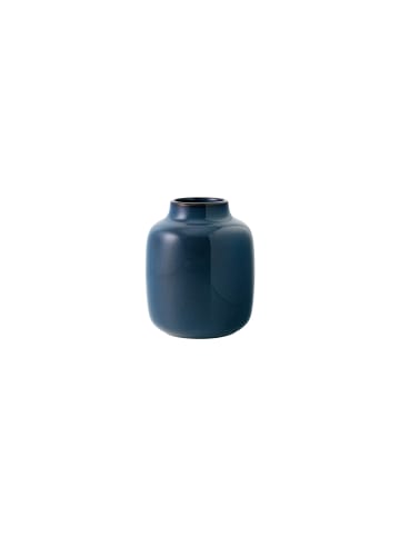 like. by Villeroy & Boch 2er Set Vasen Lave Home Shoulder in Blau 15,5 cm + 22 cm in blau