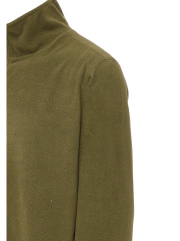 keepsuwarm Herren Fleecepullover in Khaki