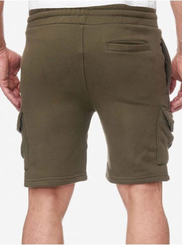 Tazzio Cargo Sweatshorts "18605" - Shorts - in Khaki
