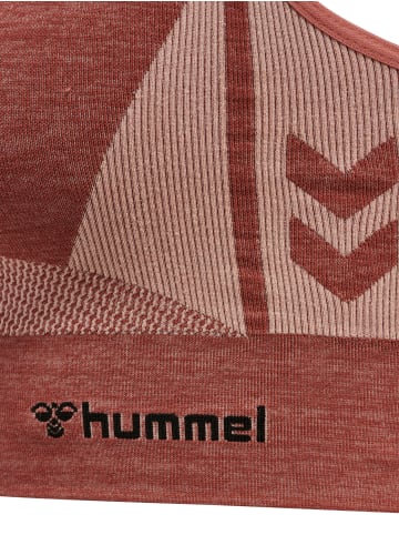 Hummel Hummel Top Hmlclea Yoga Damen Atmungsaktiv Schnelltrocknend Nahtlosen in WITHERED ROSE/ROSE TAN MELANGE