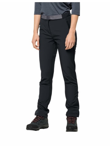 Jack Wolfskin Stoffhose für Damen in schwarz