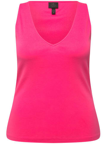 Ulla Popken Strick-Top in hibiskuspink