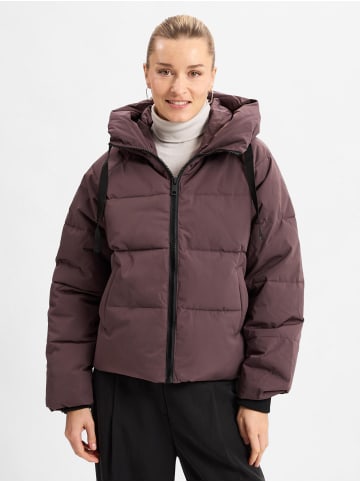 MOSS COPENHAGEN Steppjacke Mscpavinaria in aubergine