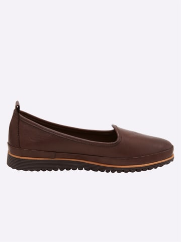 Andrea Conti Slipper in dunkelbraun