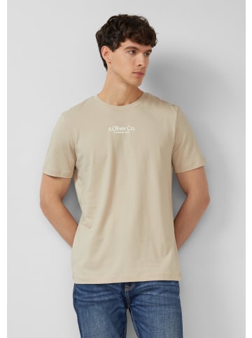 s.Oliver T-Shirt in 81D1_beige