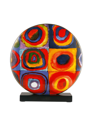 Goebel Vase " Wassily Kandinsky - Farbstudie / Quadrate " in Bunt