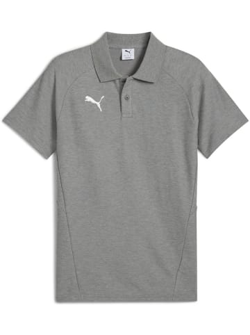 Puma Polo "TeamEVOSTRIPE Polo" in Grau