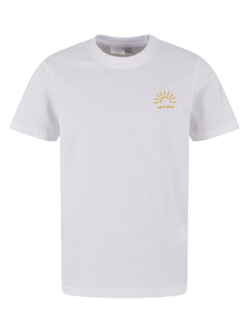 Mister Tee Mister Tee Let It Shine Sun EMB Tee in white