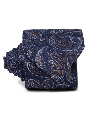 Andrew James Krawatte in marine braun - 0001
