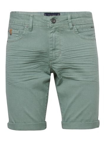 KOROSHI Bermuda Denim Stretch Regular Farben in grun