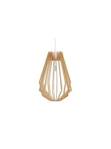 ebuy24 Pendelleuchte Spider Holz 42 x 42 cm