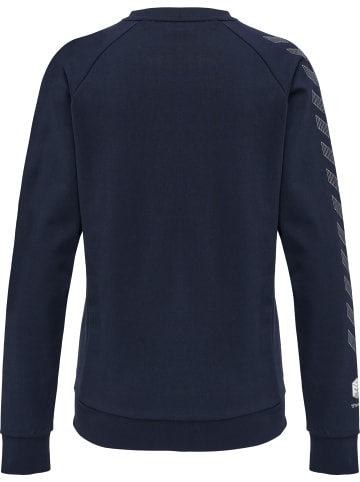 Hummel Sweatshirt Hmlmove Grid Cot. Sweatshirt Woman in MARINE