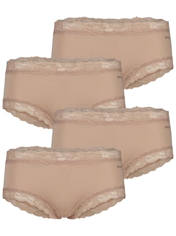 Skiny Panty Modal Lace in Beige