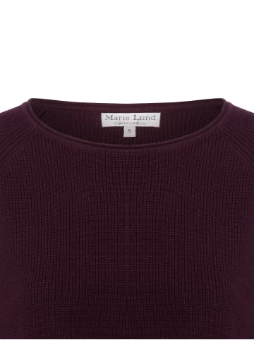Marie Lund Pullover in aubergine - 0011