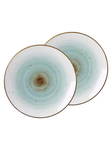 Ritzenhoff & Breker 2er Set Speiseteller Cosmo ø 30 cm in blau