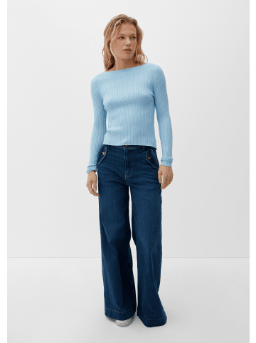 s.Oliver Strickpullover langarm in Blau