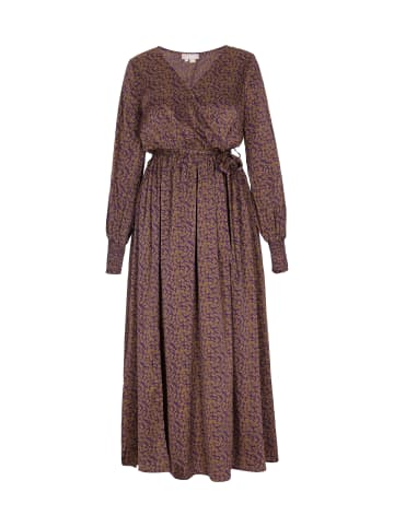 Usha Damen Dress in Violett Curry