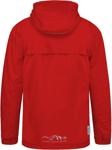 Normani Outdoor Sports Kinder Sommer Regenjacke und Regenhose in Rot