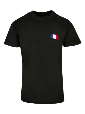 F4NT4STIC T-Shirt Frankreich Flagge France in schwarz