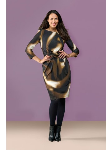 Mart Visser Eloise Printkleid Olivgrün/Mehrfarbig