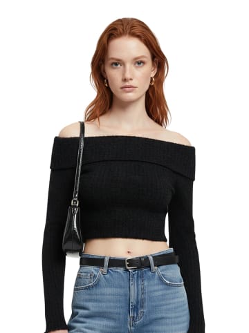 Alexa Dash Blouse in Schwarz