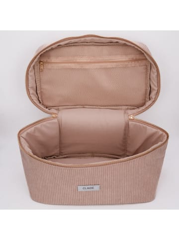 Claide Taschen Cord Travel Bag Beige  in  Beige