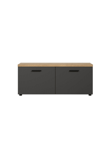 ebuy24 TV Tisch Baggio Antrazit 120 x 40 cm