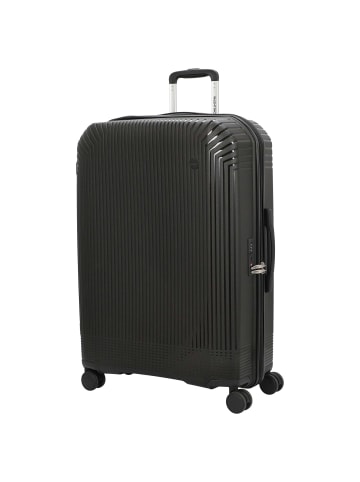 Valentino Bags Wood Carry on - 4-Rollen-Trolley L 77 cm (nero) in nero