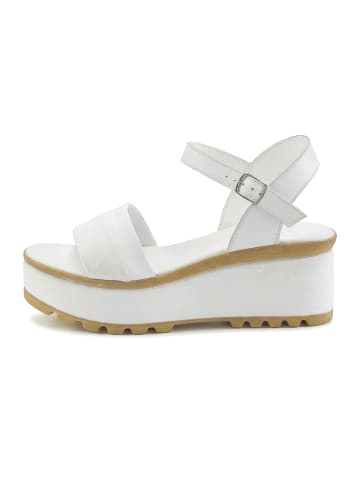 LASCANA Sandalette in weiß