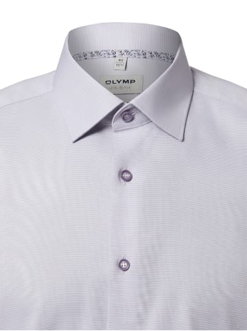 OLYMP  Hemd in flieder